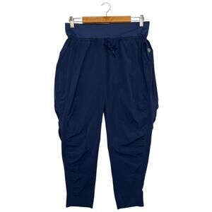 Coolibar Pants Womens Large Blue UPF 50 Travel Athleisure Lightweight Outdoor